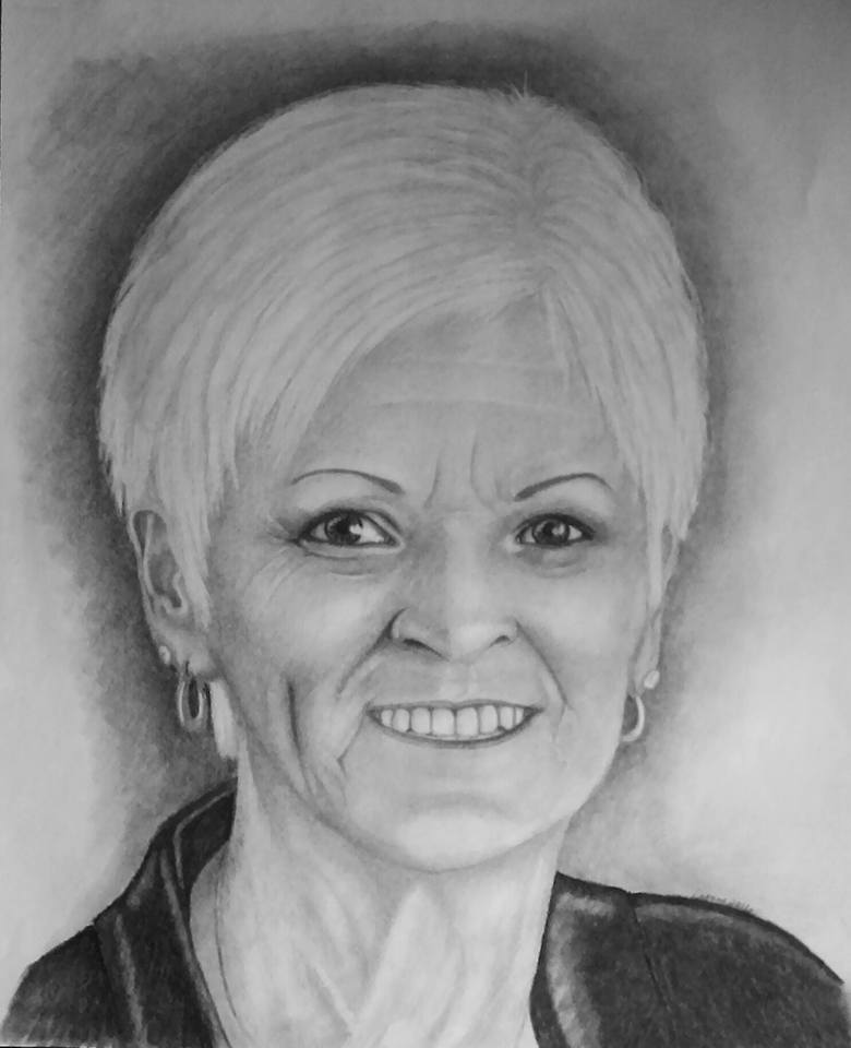 Mary Pencil Portrait